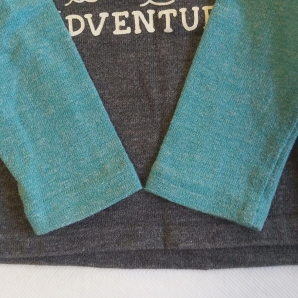joe fresh adventure graphic raglan long sleeve shirt 6-12 months baby boy - Picture 5 of 6
